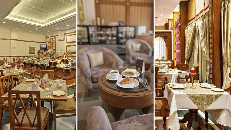 Restaurants and coffee shop at The Ummed Ahmedabad 