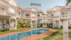 A creative for Ananta Goa a Refreshing Summer Retreat package with prices, dates, and amenities.