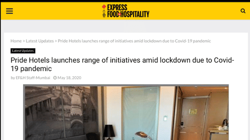 Express Food and Hospitality 18.5.2020