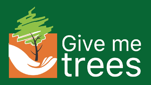 A logo of Give Me Trees Trust - Karma Lakelands.