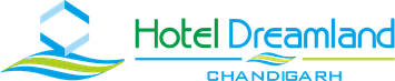 Logo which reads 'Hotel Dreamland, Chandigarh'.