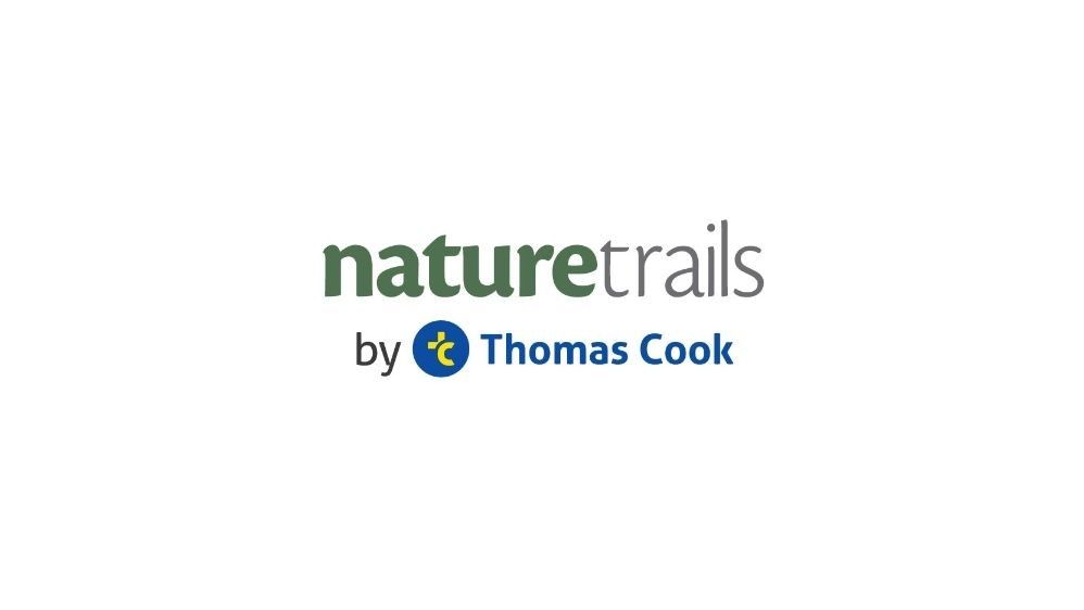 A logo of Nature Trails by Thomas Cook.