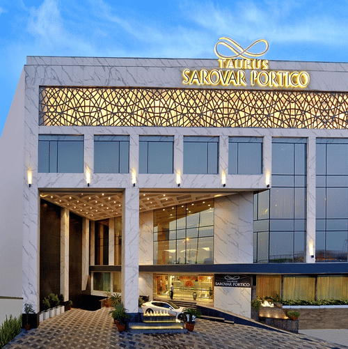 Facade 1 Taurus Sarovar Portico IGI Delhi