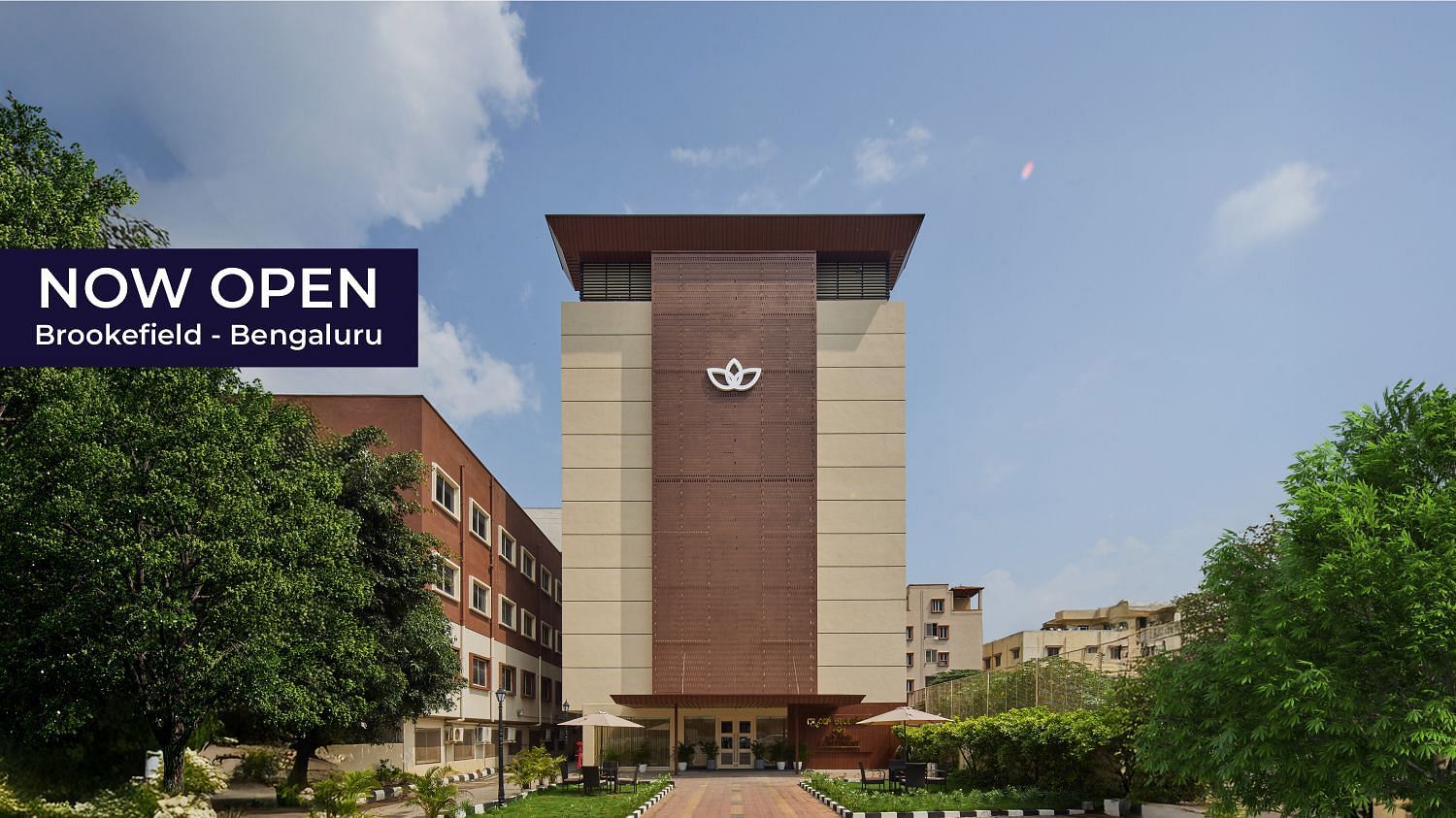 A Website Banner of te facade image of Grand Continent, Brookefield 