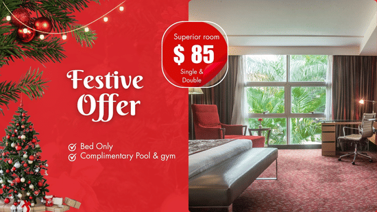 Festive Offer Sale at The Boma Nairobi offering a stay at Superior Room at 85 Dollars. The offer also includes  complimentary access to gym and swimming pool.
