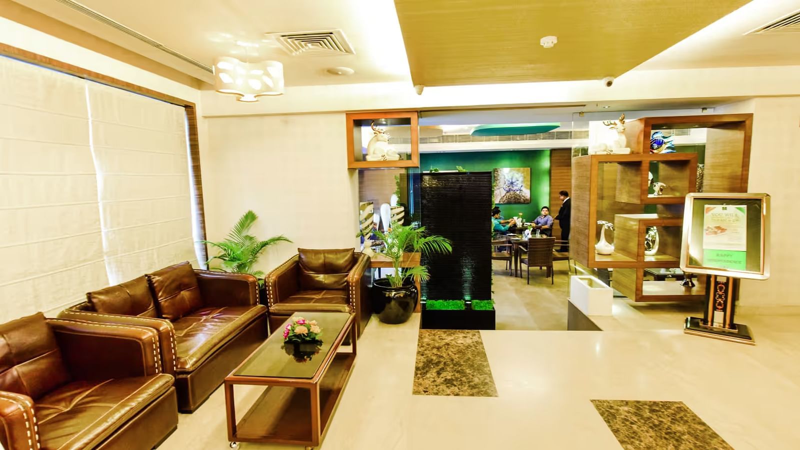 Reception area of Swosti Grand 