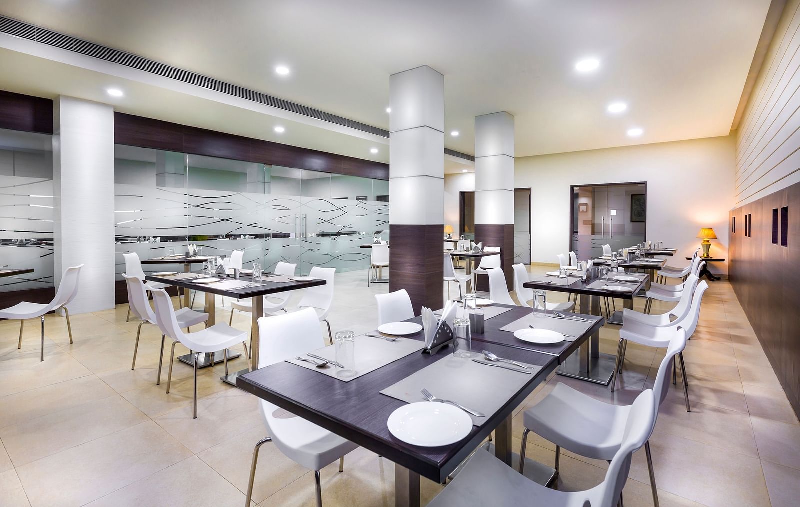 An image of a dining of Amudham Restaurant at Regency Tiruttani by GRT Hotels.