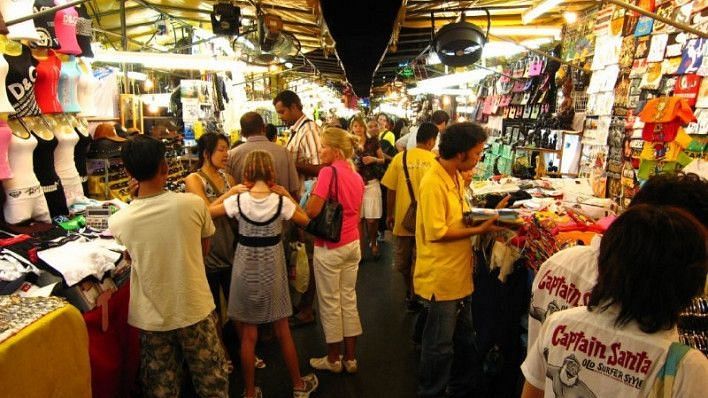 Silom Night Market.
