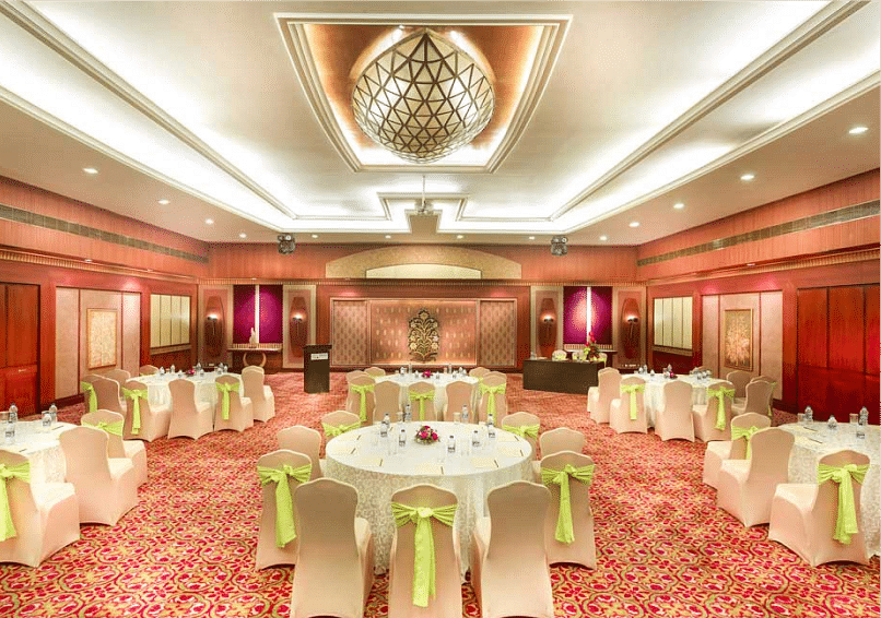 Convention centre seating at Grand Chennai By GRT Hotels.