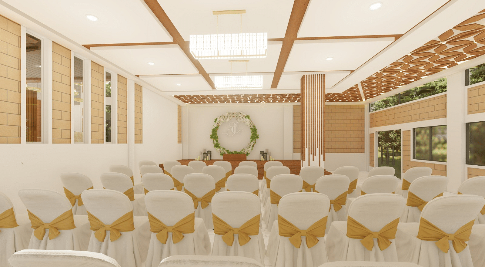 Banquet Hall at the Trishvam Symphony, Krishnagiri