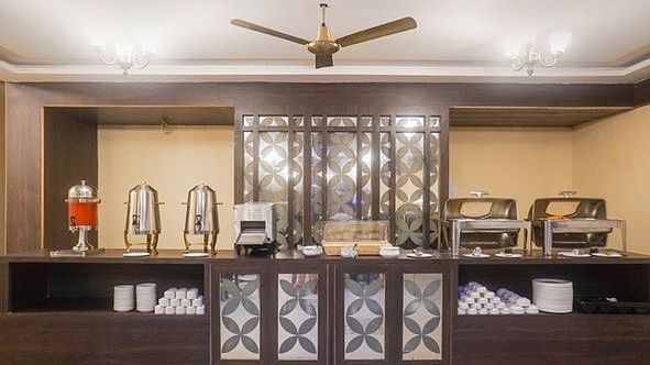 Buffet 1 inside the restaurant at Rahi Forest View