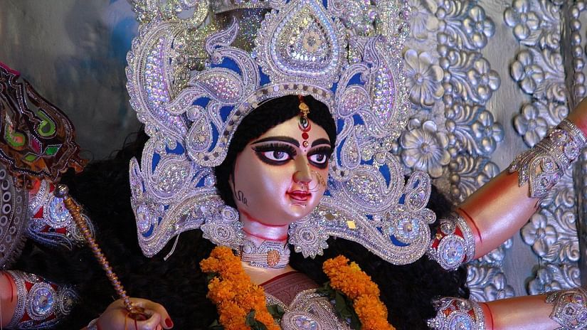 Durga Puja statue