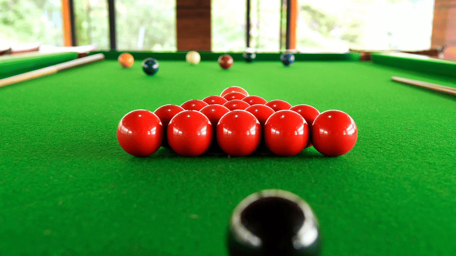 A close up shot of the billiard table in the villa | Ibex Stays and Trails, Valparai (Tale Rock)