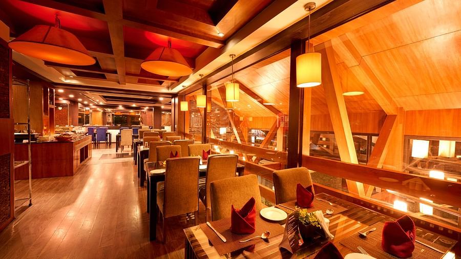 Renest Manali - Interiors of our restaurant