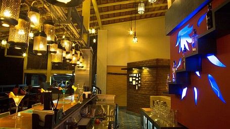 Hotel Arama Suites Bangalore Chavadi Rooftop Restaurant and Bar at Hotel Arama Suites off Bannerghatta Road
