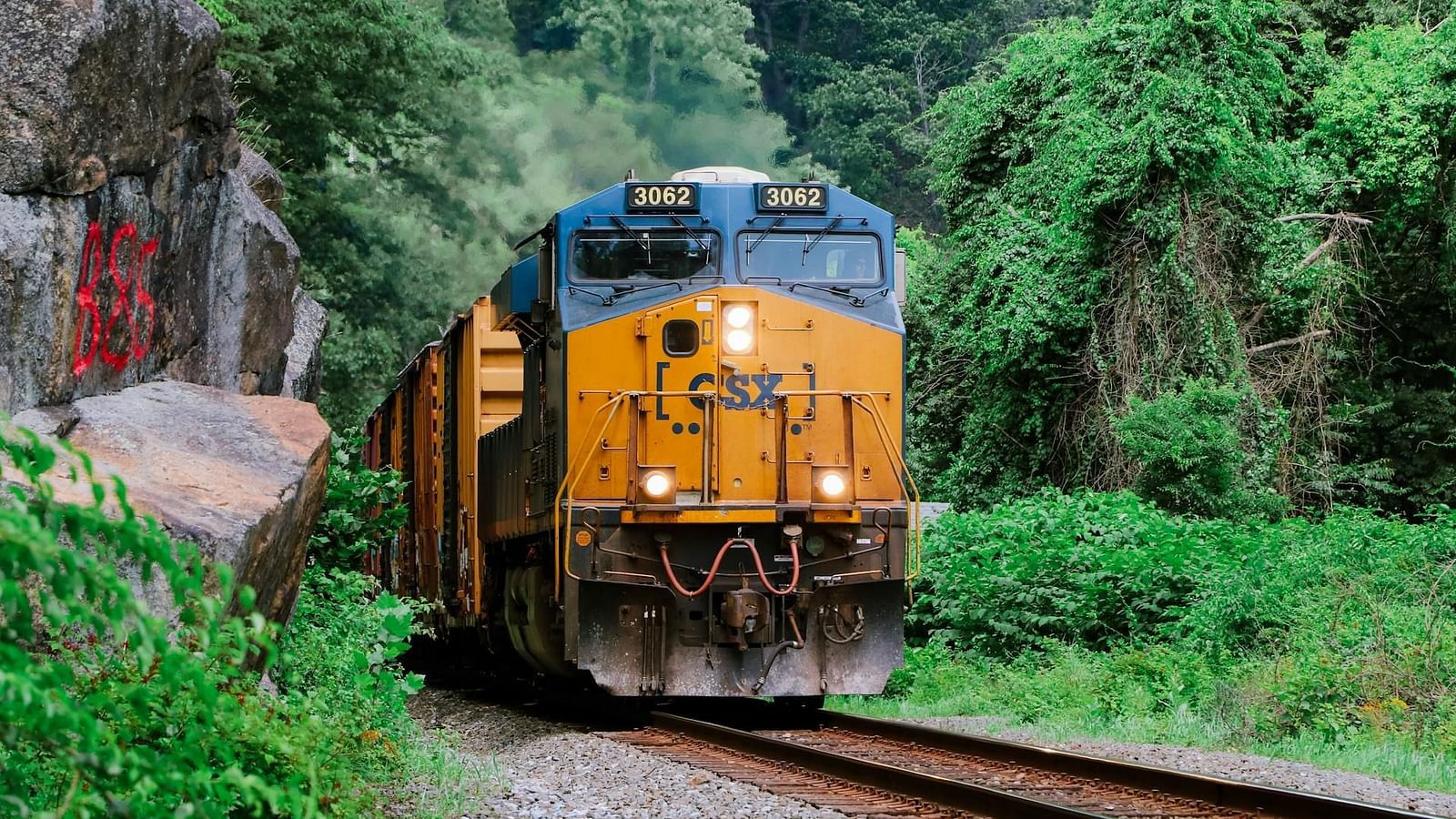 an image of a train moving on its track