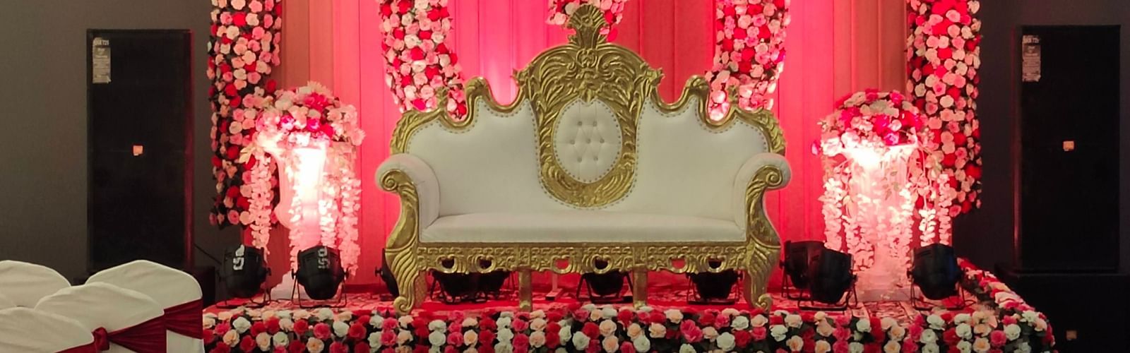 banquet hall at the comfort inn sapphire, jaipur