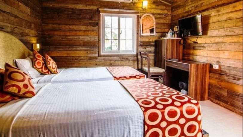 Deluxe Wooden Cottage at Mahodadhi Palace - A Beach View Heritage Hotel Puri 