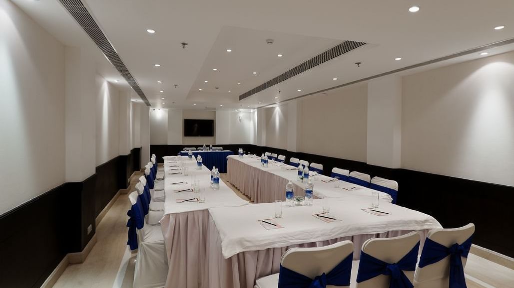 a view of the Conference Hall at Inde Hotel Vistawoods, Gurgaon