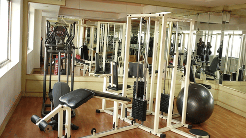 Gym at Kochi Hotel