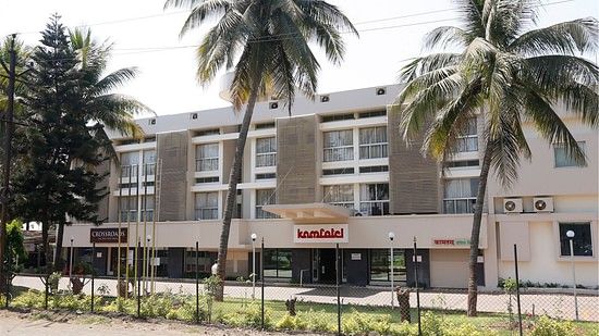 facade of Kamfotel hotel in Nashik