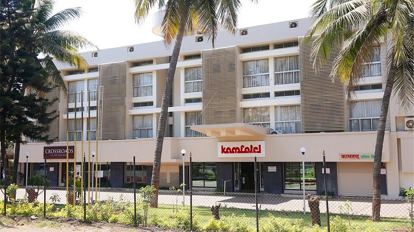 A hotel facade