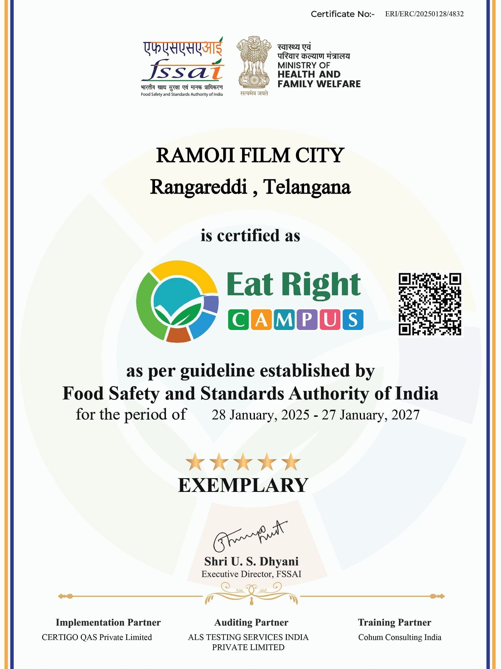 EatRightCampusCertificate