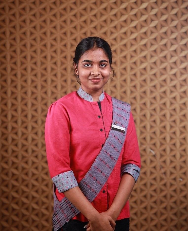 PUJA CHOUDHURY team member of Regency Tirunelveli By GRT Hotels