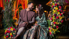 Couple during a pre-wedding shoot