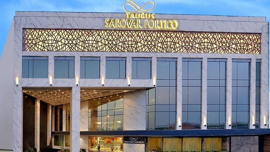 Facade 1 Taurus Sarovar Portico IGI Delhi