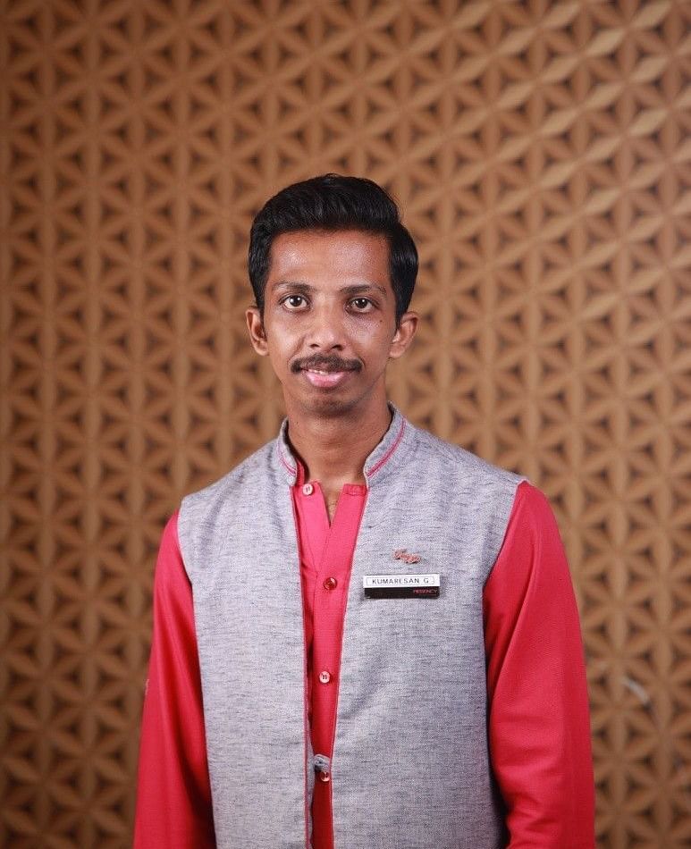 KUMARESAN G team member of Regency Tirunelveli By GRT Hotels