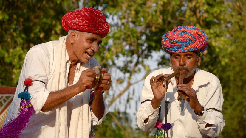 family resort in jodhpur folk music performance