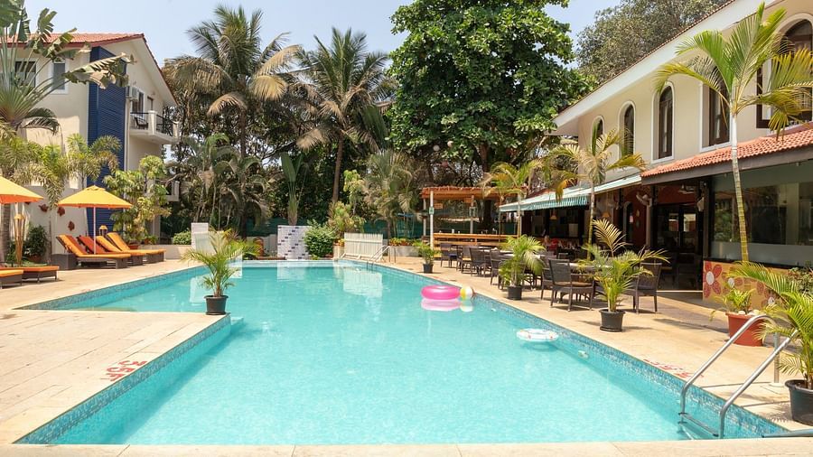 Magnificent Swimming Pool at Kyriad Prestige Calangute, Goa