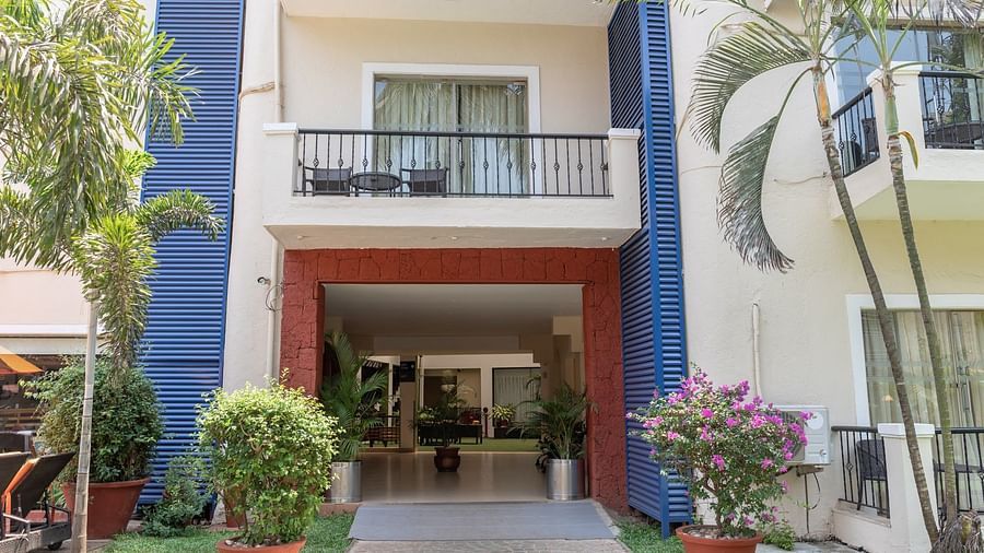 Enterance of a building at Kyriad Prestige Calangute, Goa