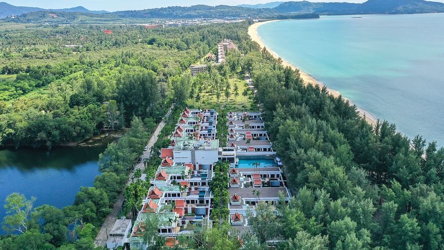 aerial image of Maikhao Dream Villa Resort and Spa, Phuket