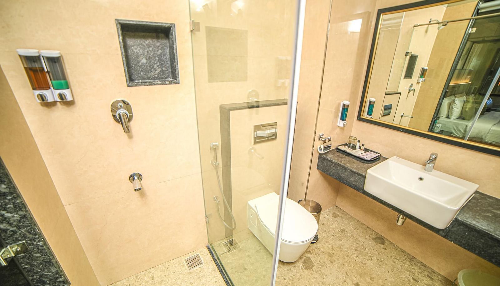 Washroom in the Sunrise Room at Grand Palace, Yercaud
