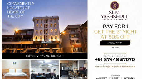 Book a stay for 2 nights and enjoy the 3rd night absolutely free.