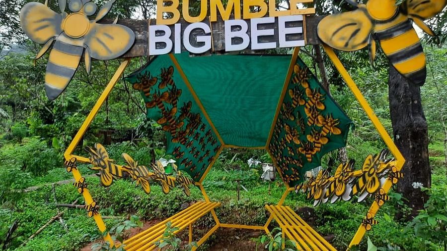 entrance to the bee farm - Holistic Stay Eco Resort, Kannur