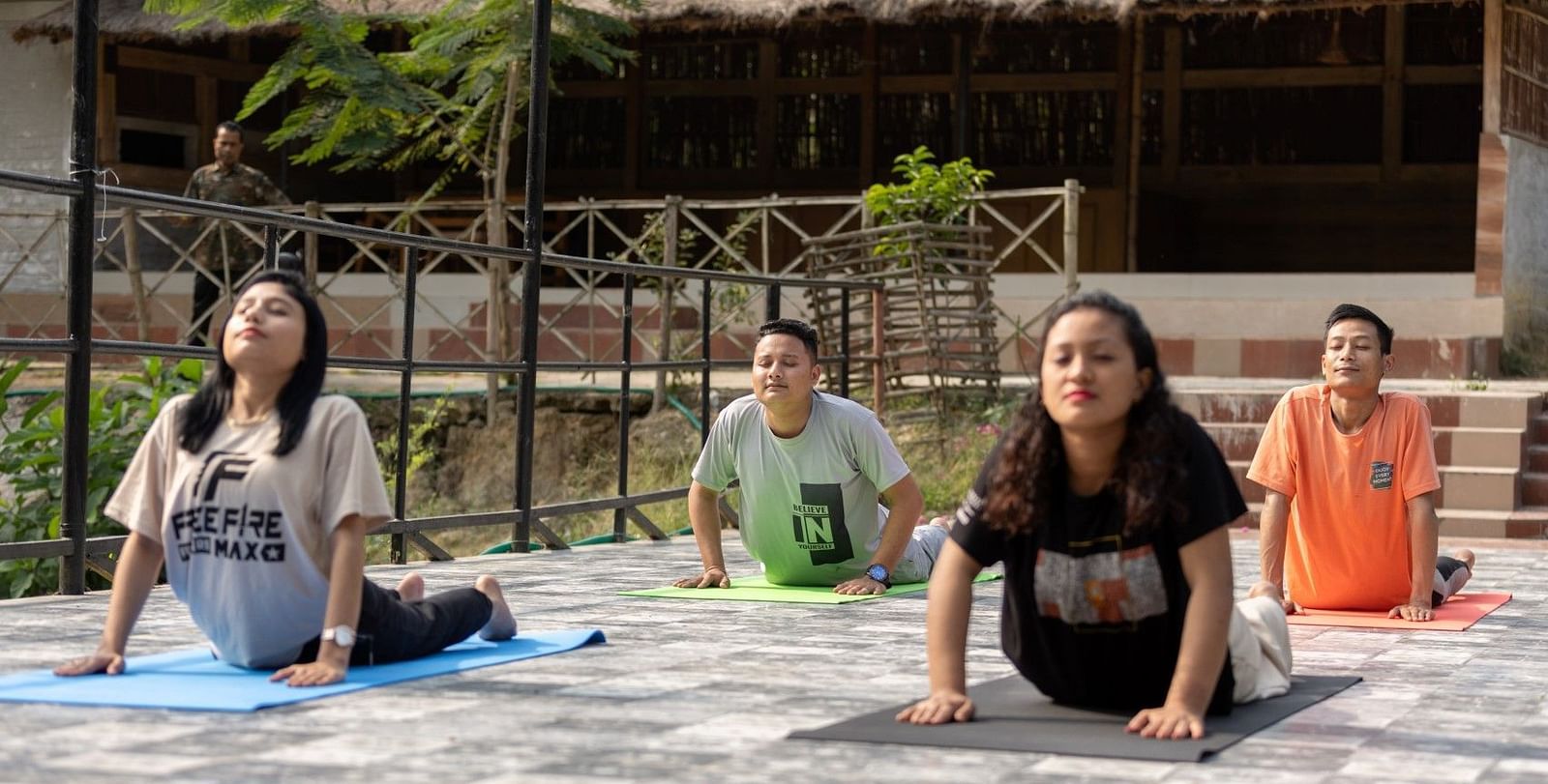 Yoga at Summit Green Lake Tea Resort & Spa, Kaziranga