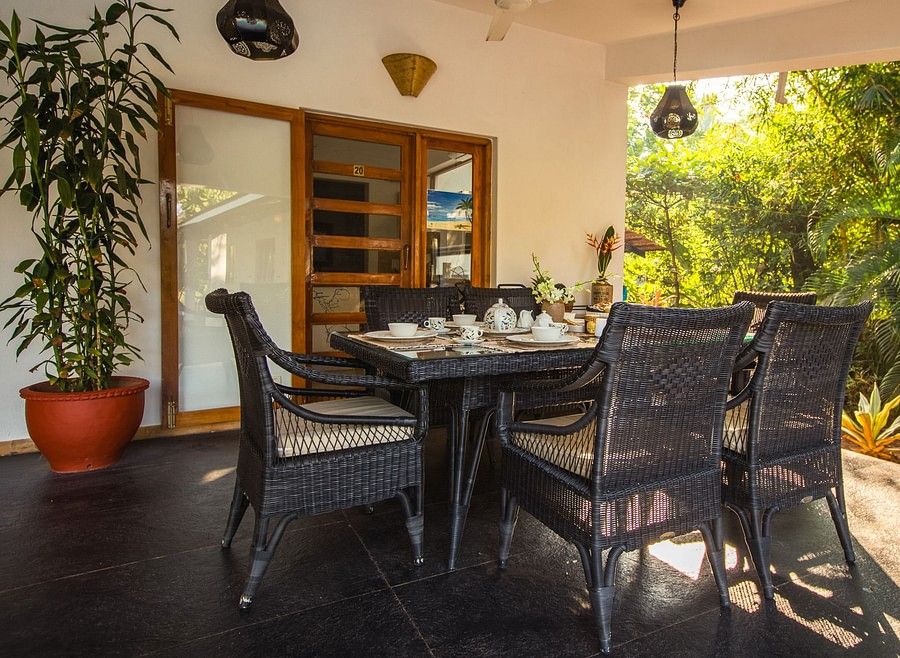 Delicious Food , Hamsa Villas Goa, Best Resort In Goa