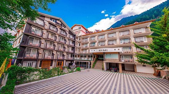 Facade of Sun Park Resort and Spa, Manali