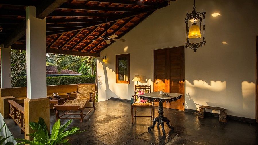 Balcony, Hamsa Villas Goa, Best Resort In Goa
