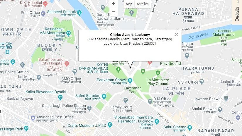 Location-Clark Avad Lucknow