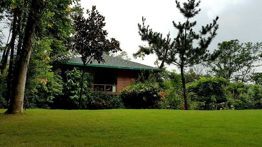Exterior of Shaheen Bagh Resort Dehradun with beautiful views.