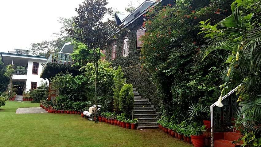 Exterior of Shaheen Bagh Resort Dehradun with beautiful views.