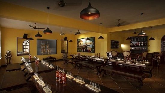 Interior of Paul John distillery