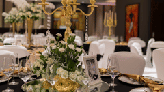 Prefunction area Meeting Rooms - Dining set up