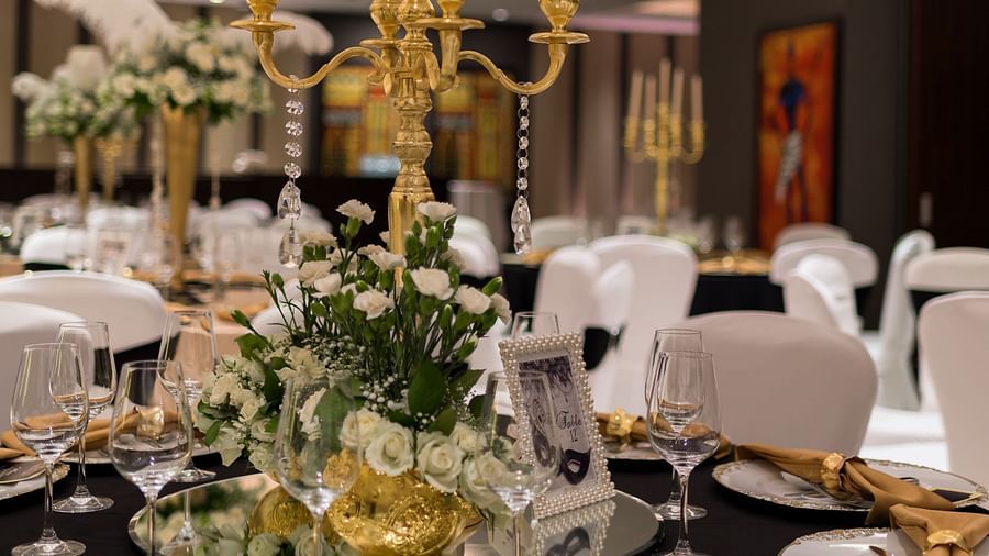 Prefunction area Meeting Rooms - Dining set up