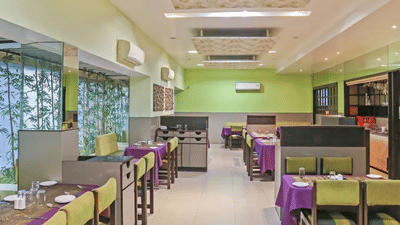 Suryama restaurant setup -