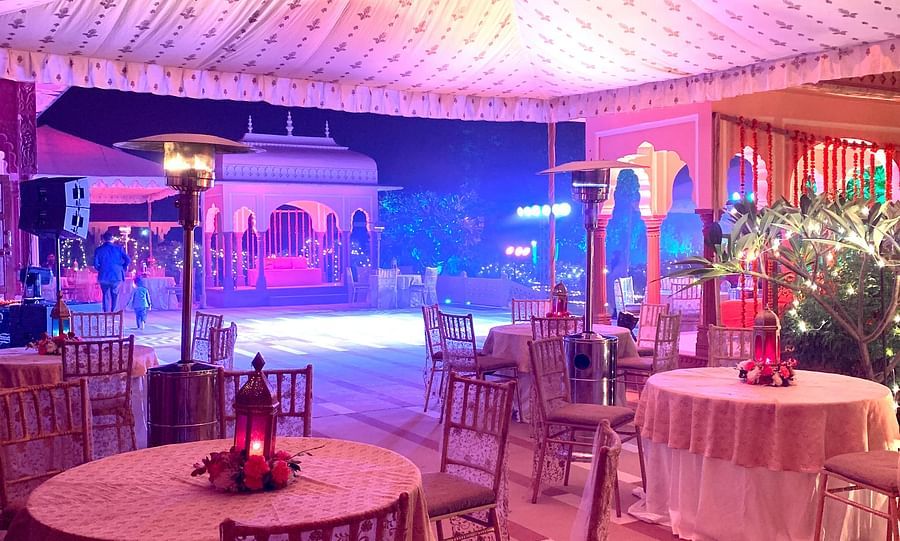 Palki Patio - Sangeet Venue - Decor